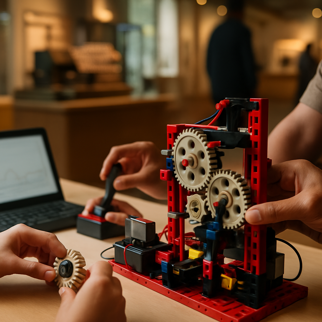 Computerspiele-Entwicklung: Geschichte im Fischertechnik-Museum