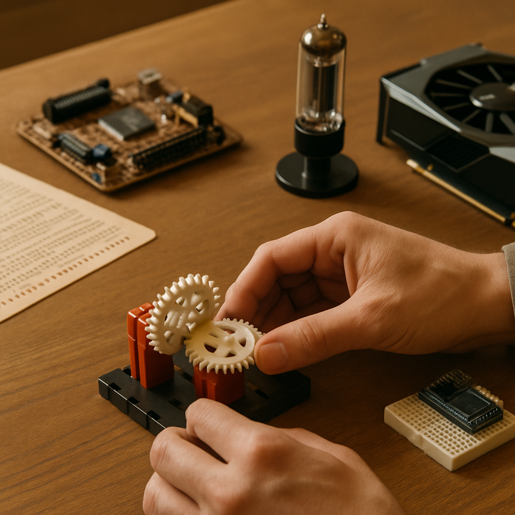 fischertechnik-Museum: Entwicklung historischer PC-Hardware