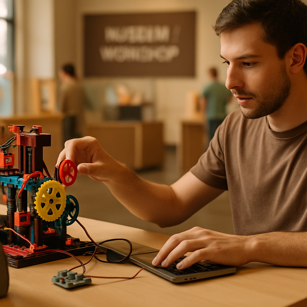 fischertechnik-museum: Gaming-Software und Entwicklung erleben