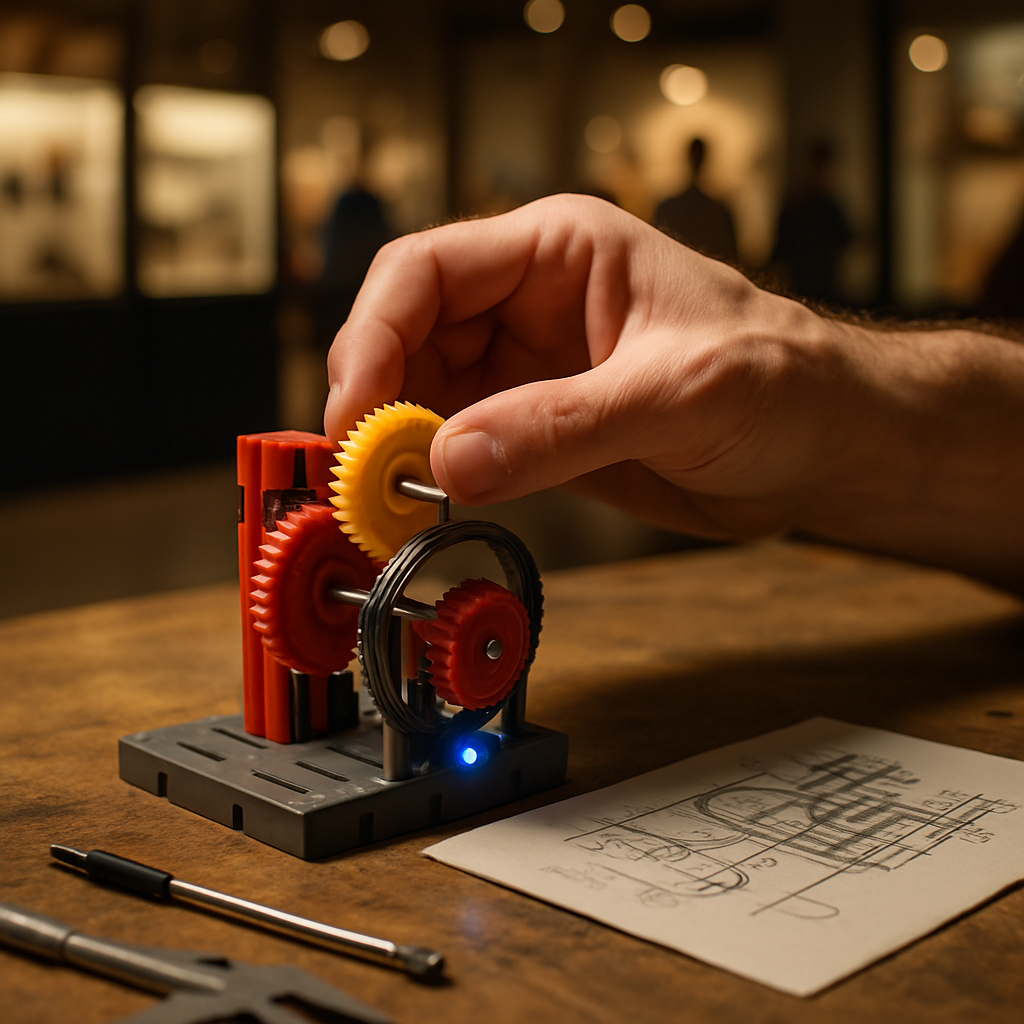 Puzzleschritte strukturieren: Einblick ins Fischertechnik-Museum