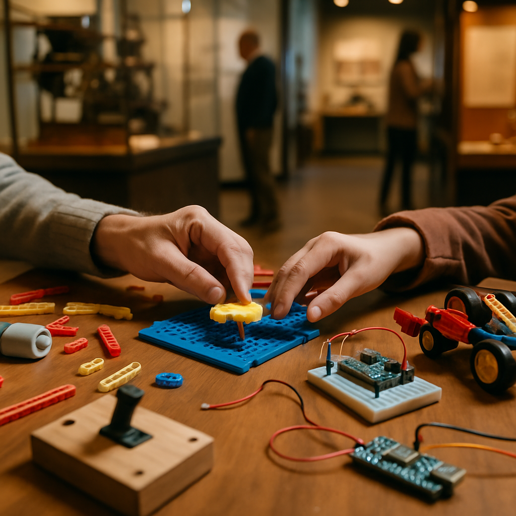 Gaming-Community-Geschichte im fischertechnik-Museum