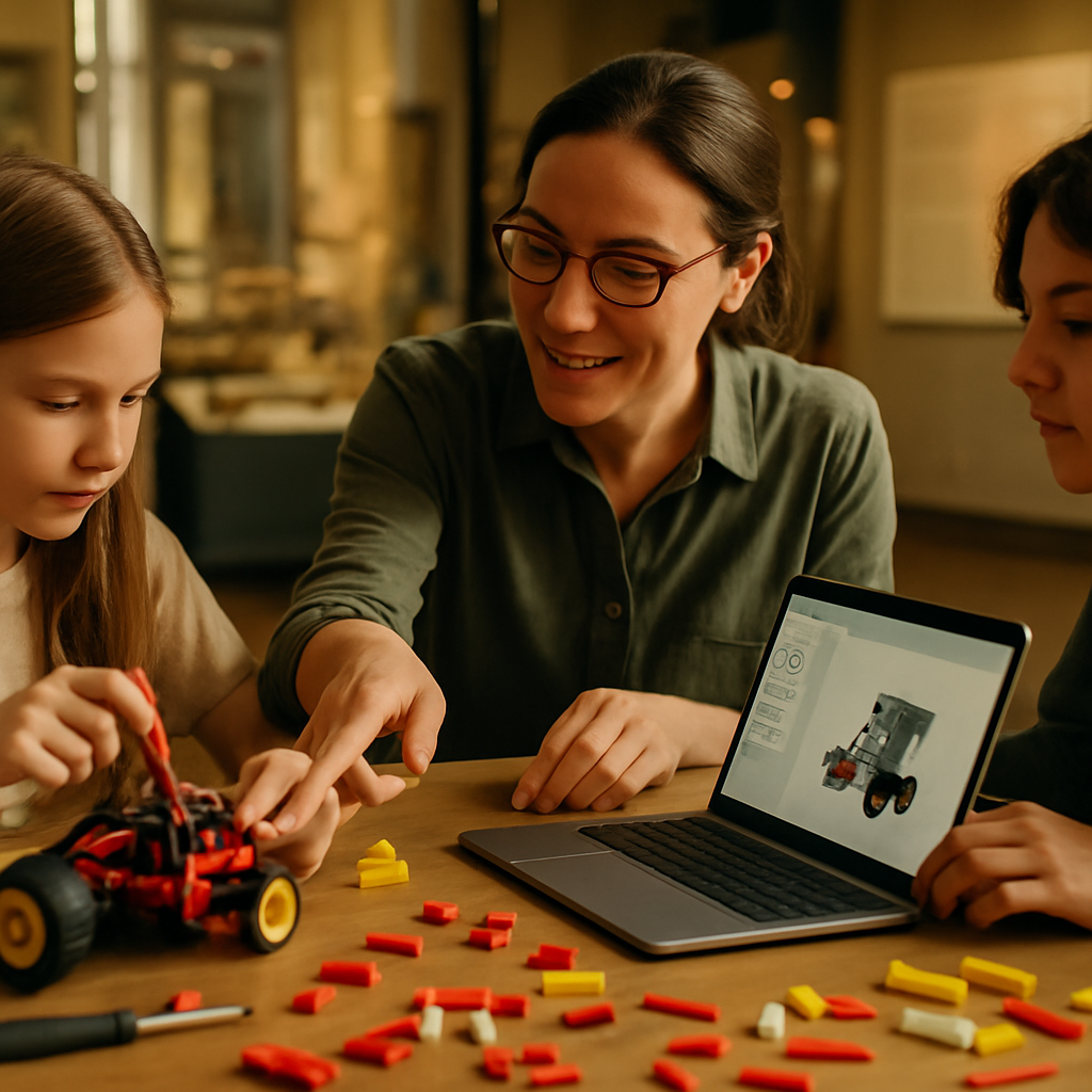 Online-Plattformen: Mehrspieler-Technik im fischertechnik-Museum