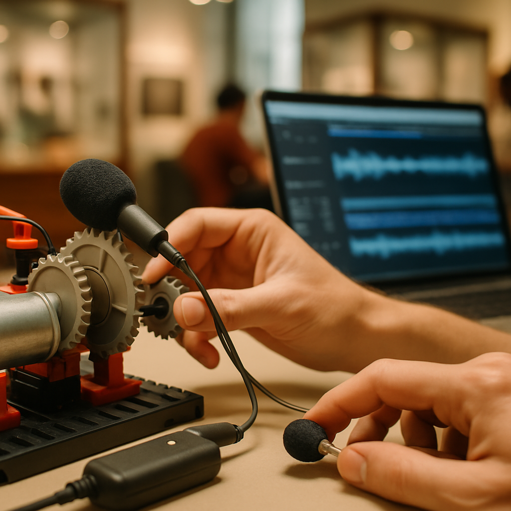 Soundeffekte in Spielen optimieren: im fischertechnik Museum