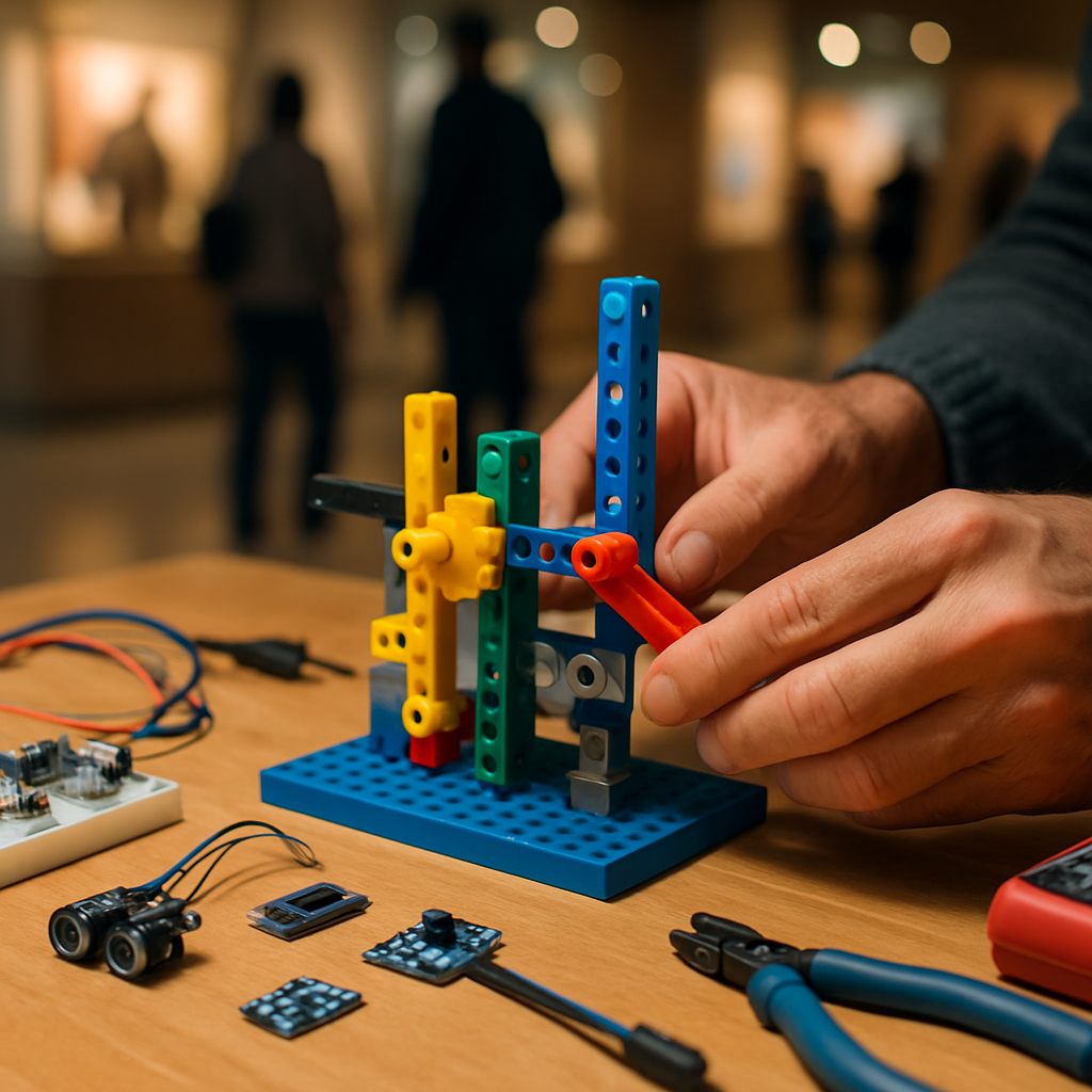 Sensoren integrieren planen – Fischertechnik-Museum